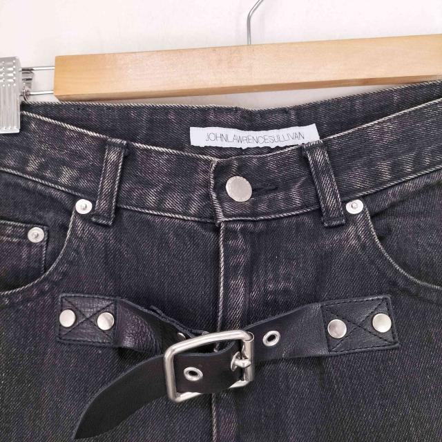 JOHN LAWRENCE SULLIVAN(ジョンローレンスサリバン) FRONT SIDE BELTED DENIM PANTS メンズ  46【中古】【ブランド古着バズストア】 JOHN LAWRENCE SULLIVAN(ジョンローレンスサリバン) FRONT SIDE BELTED