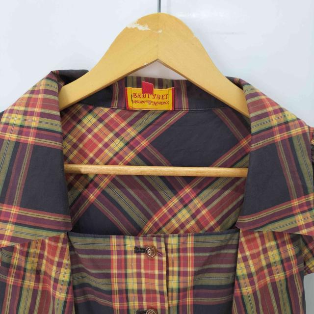 Vivienne Westwood RED LABEL(ヴィヴィアンウエストウッドレッドレーベル) オリゾンティ スクエアネック シャツワンピース レディース JPN：1 【中古】【ブランド古着バズストア】_2