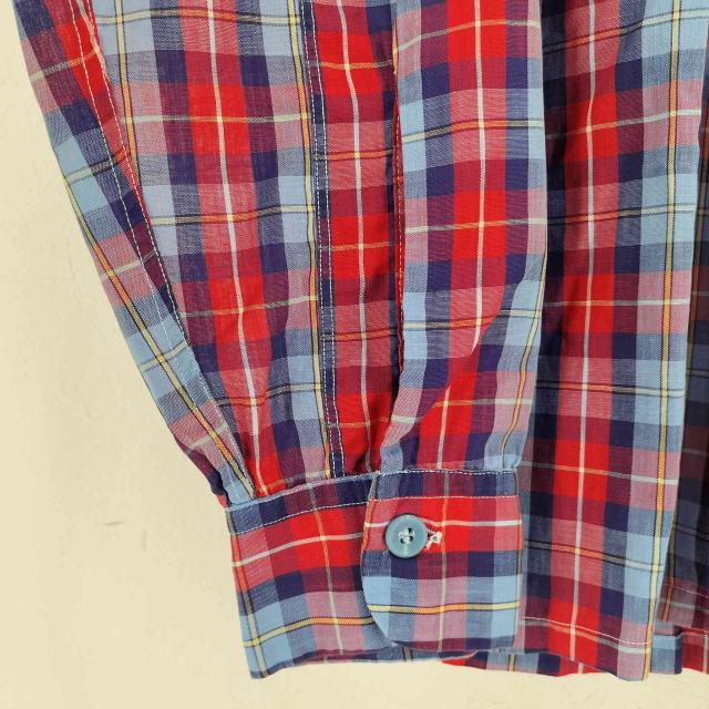 PILGRIM(ピルグリム) 50s チェックオープンカラーシャツ メンズ import