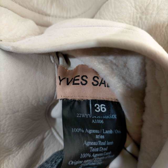 YVES SALOMON(イヴサロモン) MOUTON COAT レディース FR：36 【中古】【ブランド古着バズストア】