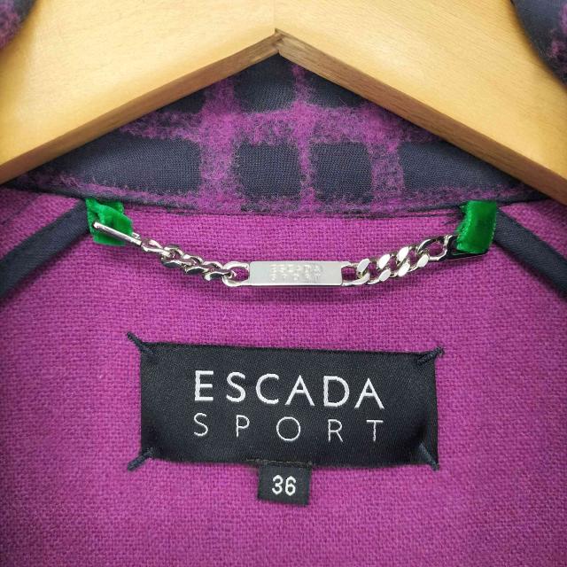 ESCADA SPORT(エスカーダスポーツ) 半袖ガウンコート レディース JPN：36 【中古】【ブランド古着バズストア】 ESCADA SPORT(エスカーダスポーツ) 半袖ガウンコート レディース JPN