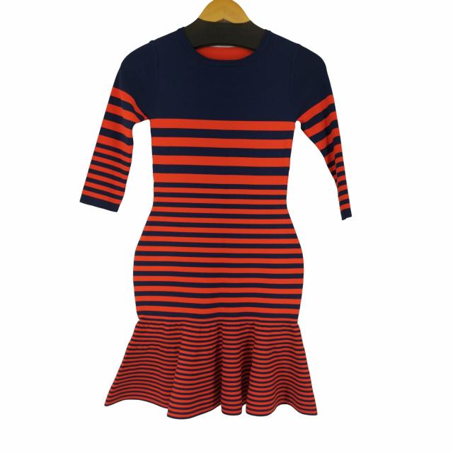 GUESS JEANS(ゲスジーンズ) ボーダーストレッチミニワンピース レディース import：XS 【中古】【ブランド古着バズストア】の通販は 6,282円