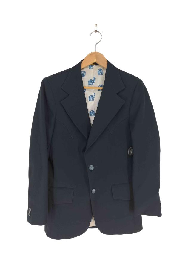 H BAR C(エイチバーシー) 50S CALIFORNIA RANCHWEARタグ 裏地総柄 2B ウエスタン テーラードジャケット メンズ  表記無【中古】【ブランド古着バズストア】