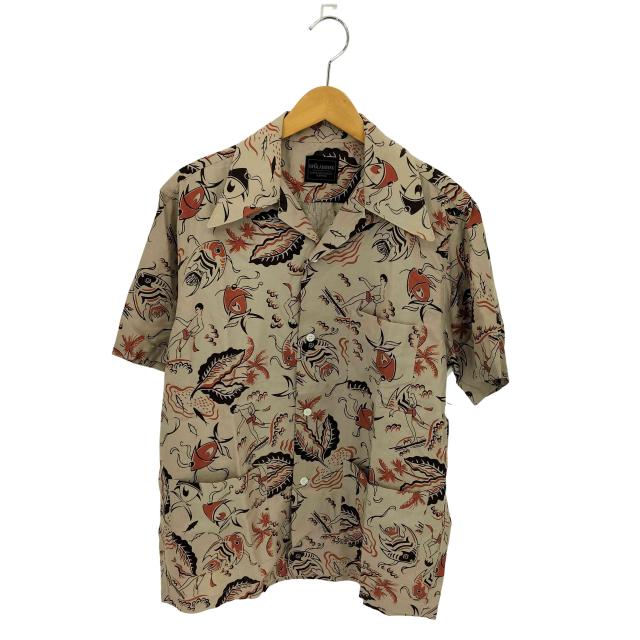 BY GLADHAND(バイグラッドハンド) SEA  S/S COVERALL SHIRTS シーアイランド S/S カバーオールシャツ メンズ import：S 【中古】【ブランド古着バズストア】