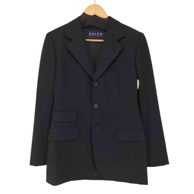 RALPH LAUREN(ラルフローレン) フロントダーツ ステッチストライプ 3B テーラードジャケット メンズ  9【中古】【ブランド古着バズストア】