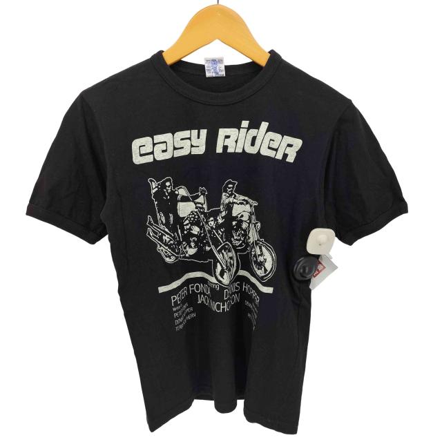 USED古着(ユーズドフルギ) {{BOOTLEGGERS REUNION}} バイカー ムービー グラフィック プリント S/S クルーネック Tシャツ メンズ JPN：S 【中古】【ブランド古着バズストア】