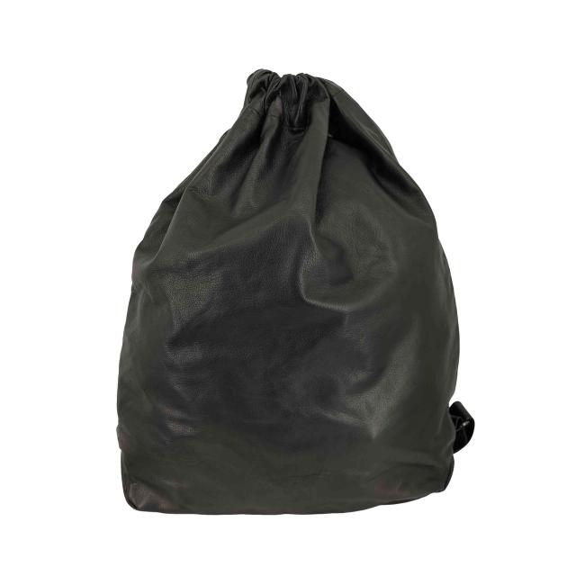 discord Yohji Yamamoto(ディスコードヨウジヤマモト) Drawstring leather Backpack メンズ 表記無 【中古】【ブランド古着バズストア】