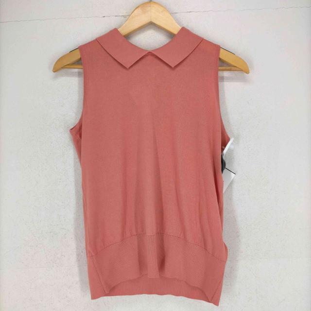 JOHN SMEDLEY(ジョンスメドレー) 24ss Sleeveless Shirt CORAL レディース JPN：S 【中古】【ブランド古着バズストア】 JOHN SMEDLEY(ジョンスメドレー) 24ss Sleeveless Shirt CORAL