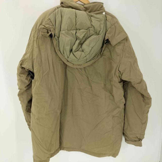 L.L.Bean(エルエルビーン)  DOWN グースダウン フード着脱 70/30 コットン ナイロン フーデッド ダウン コート  メンズ import：L 【中古】【ブランド古着バズストア】