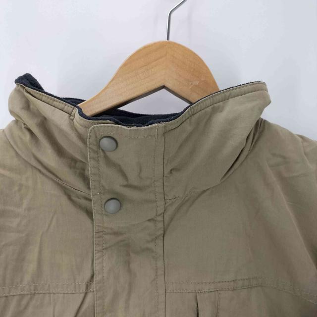 L.L.Bean(エルエルビーン)  DOWN グースダウン フード着脱 70/30 コットン ナイロン フーデッド ダウン コート  メンズ import：L 【中古】【ブランド古着バズストア】