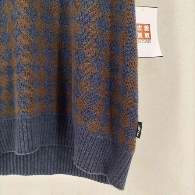 Stussy(ステューシー) Melange Checker Sweater Vest メンズ S【中古