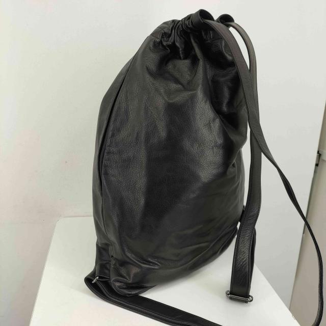 discord Yohji Yamamoto(ディスコードヨウジヤマモト) Drawstring leather Backpack メンズ 表記無 【中古】【ブランド古着バズストア】_3