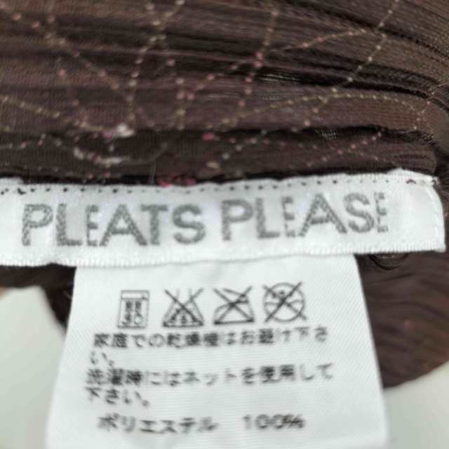 PLEATS PLEASE ISSEY MIYAKE(プリーツプリーズイッセイミヤケ) flower刺繍プリーツジャケット レディース 3【中古】【ブランド古着バズ