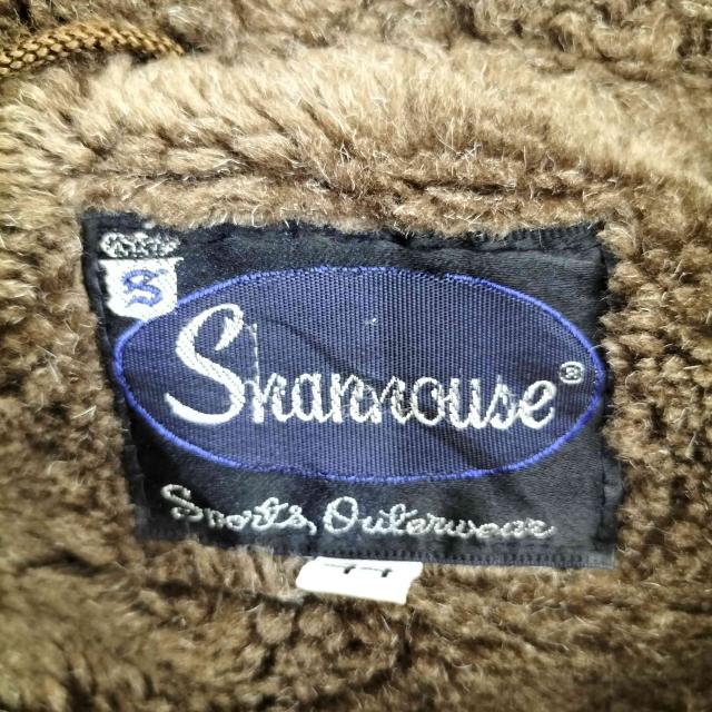 USED古着(ユーズドフルギ) SHANHOUSE デカTALON 裏ボア ハーフコート メンズ JPN：44 【中古】【ブランド古着バズストア】の通販は