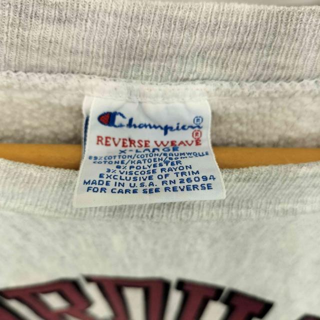 Champion(チャンピオン) 90-00s 刺繍タグ USA製 REVERSE WEAVE FORDHAM アーチプリント カレッジロゴ リバースウィーブ スウェット トレーナー メンズ X-LARGE【中古】【ブランド古着バズストア】_5