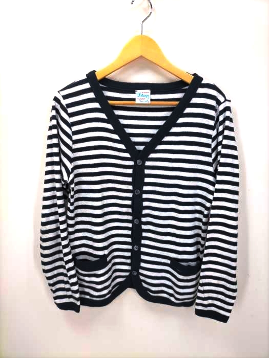 Letroyes ルトロワ フランス製 ボーダーカーディガン レディース Jpn M 中古 ブランド古着バズストア の通販はau Pay マーケット ブランド古着のbazzstore バズストア