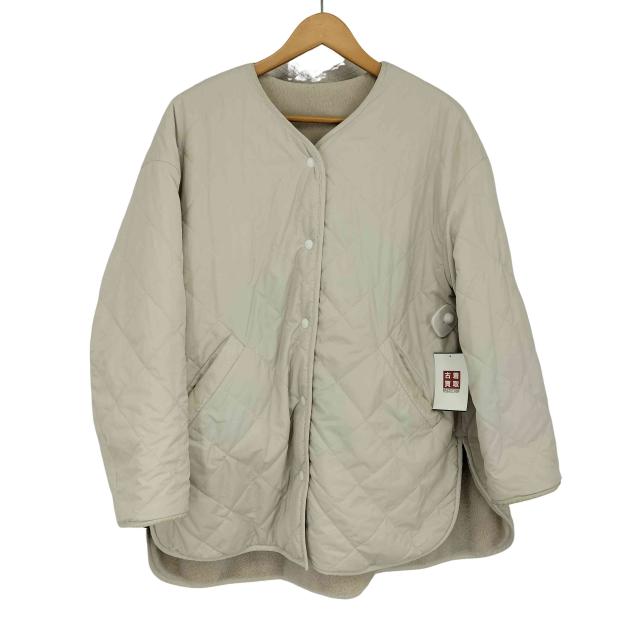 ROPE(ロペ) ファーリバーシブルキルティングブルゾン レディース JPN：38 【中古】【ブランド古着バズストア】