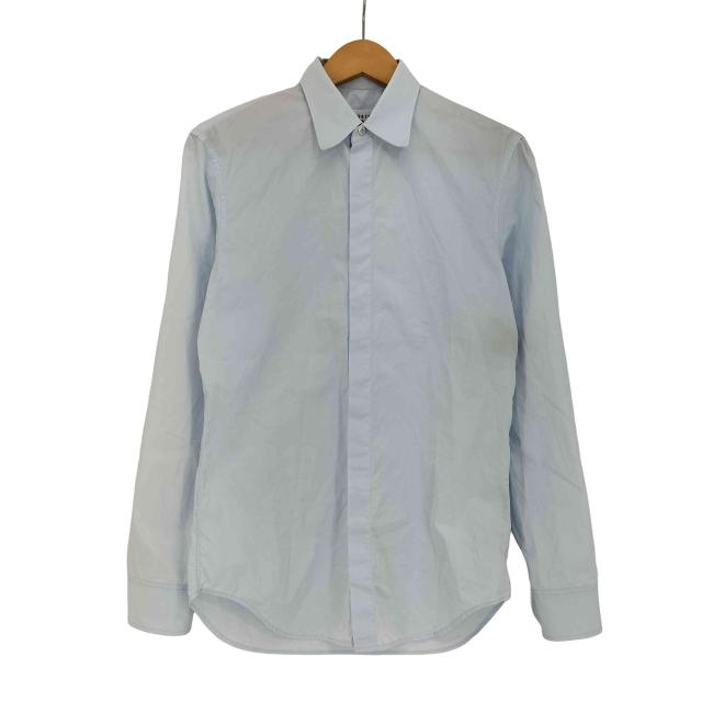 Maison Margiela(メゾンマルジェラ) No14 Basic Broad L/S Shirt ベーシック ブロードシャツ メンズ 38【中古】【ブランド古着バズストア】