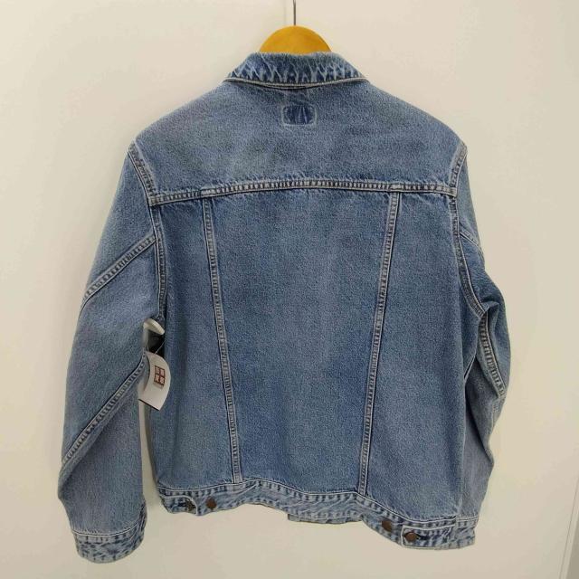 Nudie Jeans(ヌーディージーンズ) Bobby Blue Tribe ボビー ブルー トライバル デニム ジャケット メンズ import：S 【中古】【ブランド古着バズストア】_1