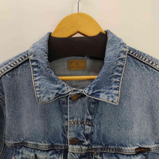 Nudie Jeans(ヌーディージーンズ) Bobby Blue Tribe ボビー ブルー トライバル デニム ジャケット メンズ import：S 【中古】【ブランド古着バズストア】_2