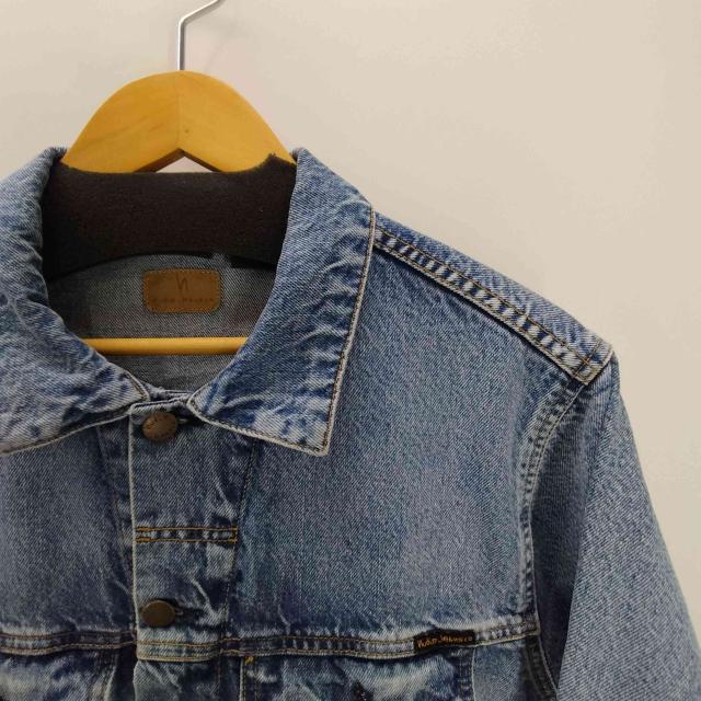 Nudie Jeans(ヌーディージーンズ) Bobby Blue Tribe ボビー ブルー トライバル デニム ジャケット メンズ import：S 【中古】【ブランド古着バズストア】_3
