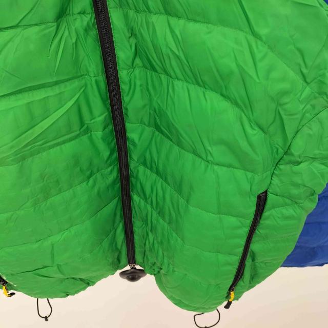 RLX RALPH LAUREN(アールエルエックスラルフローレン) ツートンカラー ドローコード ダブルジップ ナイロン ダウンジャケット メンズ XXL【中古】【ブランド古着バズストア】_4