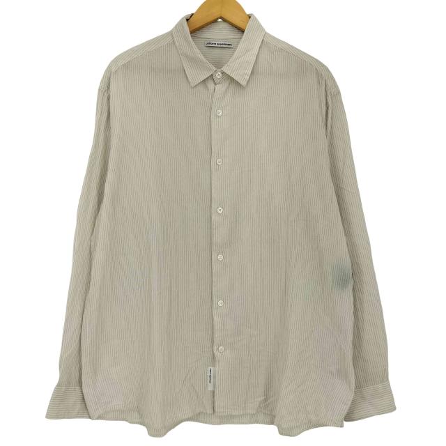 uniform experiment(ユニフォームエクスペリメント) STRIPE SHIRT メンズ JPN：4 【中古】【ブランド古着バズストア】