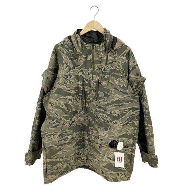 U.S. AIR FORCE(ユーエスエアーフォース) PROPPER INTERNATIONAL エアフォースタイガーストライプ ゴアテックス パーカー メンズ  L-R【中古】【ブランド古着バズストア】