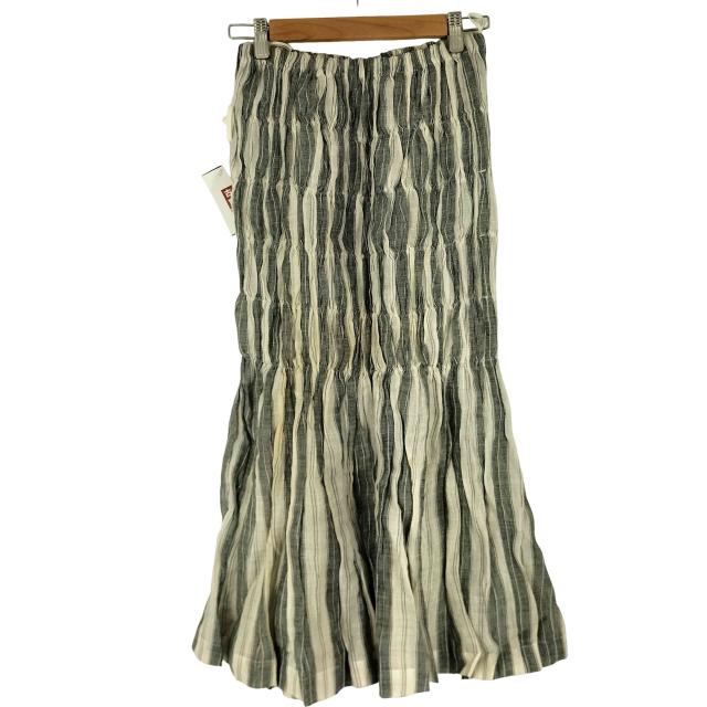 tricot COMME des GARCONS(トリココムデギャルソン) 80S リネンストライプロングスカート レディース 表記無 【中古】【ブランド古着バズストア】