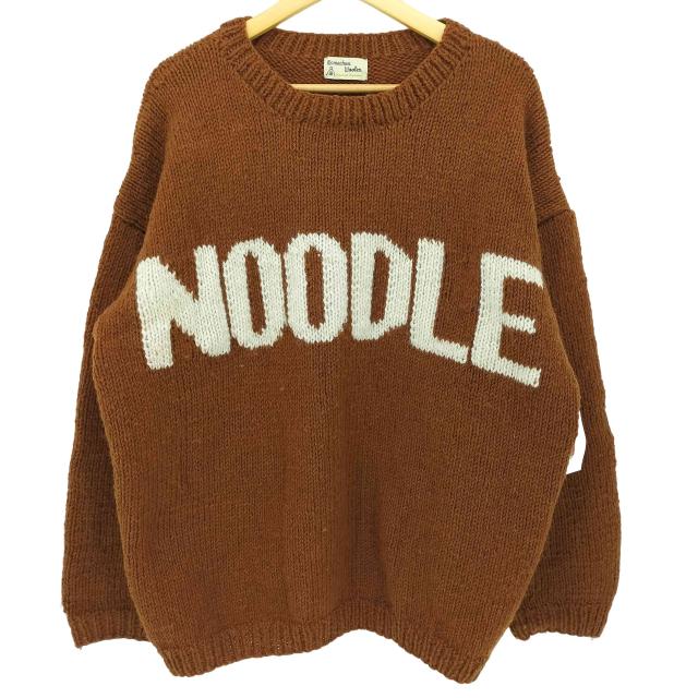 USED古着(ユーズドフルギ) {{Mcmachan Woolen}}  Crew Neck Knit-NOODLE メンズ 表記無 【中古】【ブランド古着バズストア】