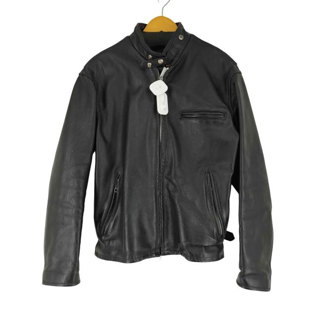 Schott(ショット) 641 シングルライダース レザージャケット メンズ 表記無 【中古】【ブランド古着バズストア】