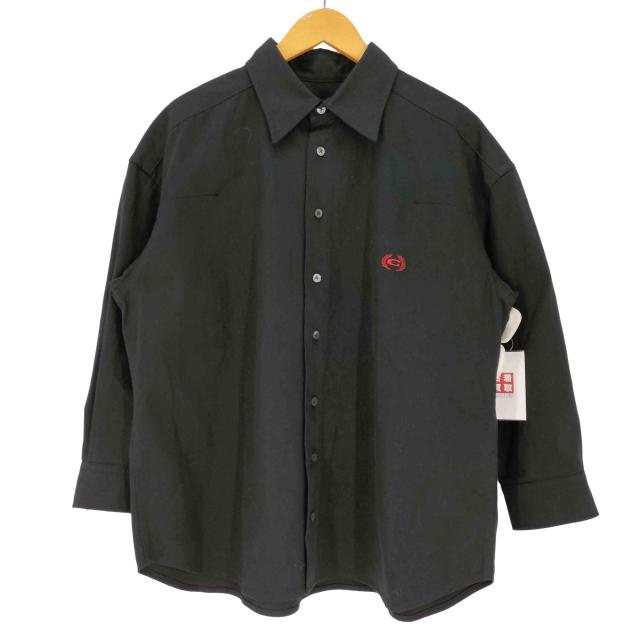 USED古着(ユーズドフルギ) COMMISSION コミッション SHRUNKEN SHIRT メンズ import：S 【中古】【ブランド古着バズストア】