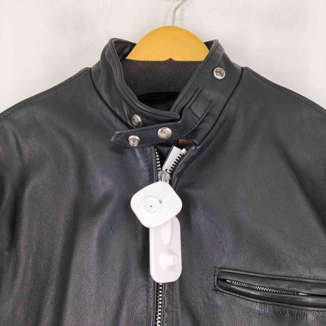 Schott(ショット) 641 シングルライダース レザージャケット メンズ 表記無 【中古】【ブランド古着バズストア】_2