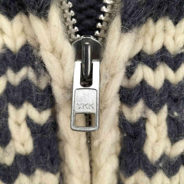 Kanata(カナタ) カナダ製 サンダーバード カウチンニット メンズ 表記