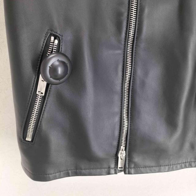 Schott(ショット) 17AW LEATHER RIDERS JACKET シープスキン シングルライダースジャケット メンズ import：S 【中古】【ブランド古着バズストア】_4