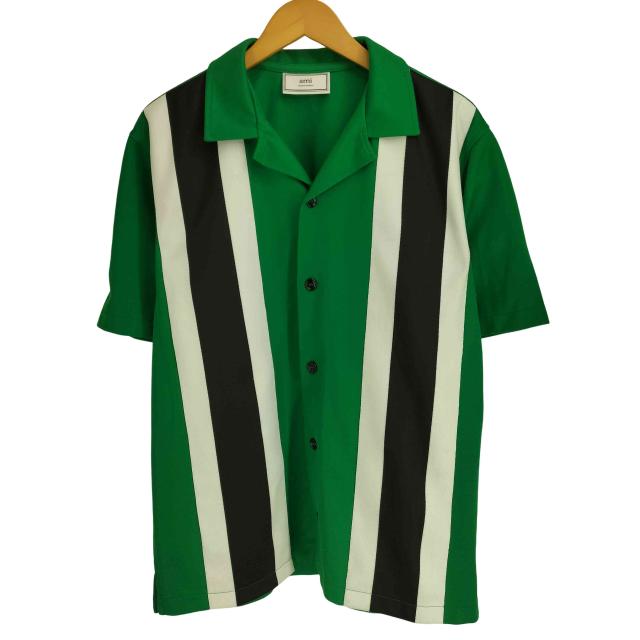 ami(アミ) 18SS SHORT SLEEVES SHIRT メンズ import：M 【中古】【ブランド古着バズストア】