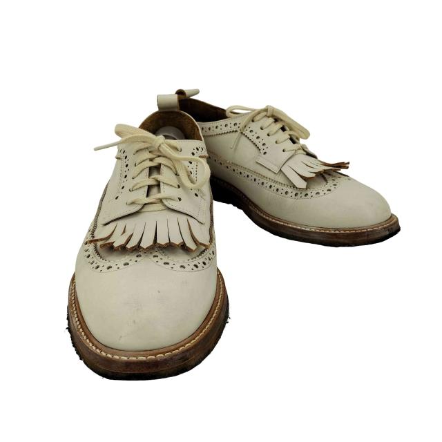 Hender Scheme(エンダースキーマ) クレープソール ウイングチップ タッセル レザー シューズ メンズ  左足5、右足6【中古】【ブランド古着バズストア】