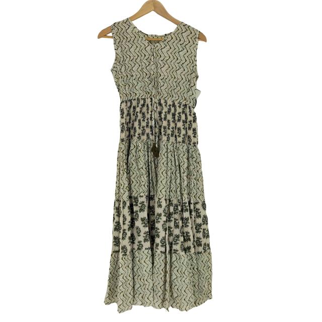 COHINA(コヒナ) プリントミックスタッセルワンピース レディース  free【中古】【ブランド古着バズストア】