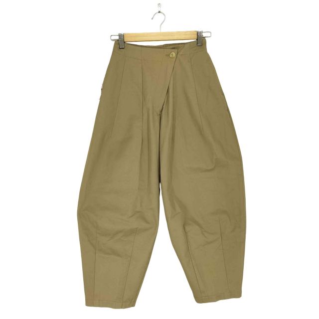 Nala Cocoon chino ブラック S USED古着(ユーズドフルギ) {{NALA