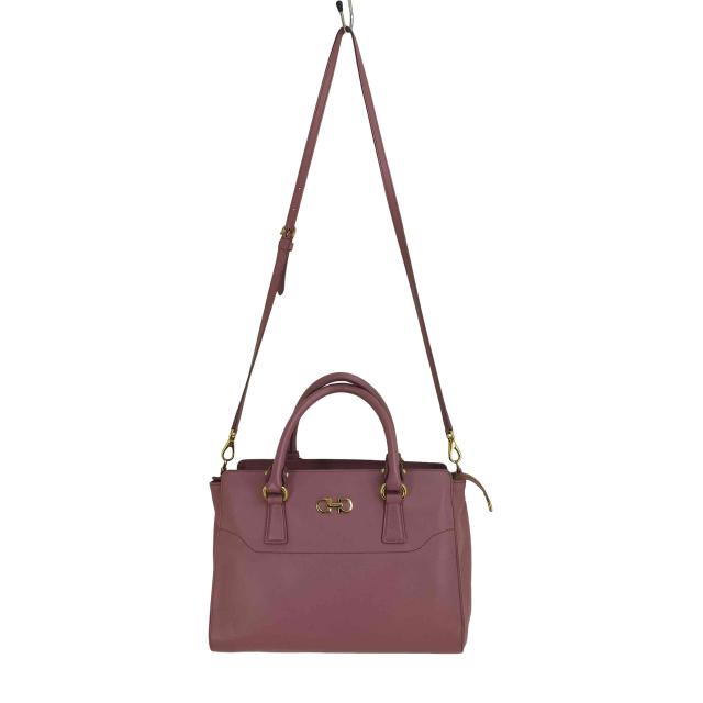 Salvatore Ferragamo(サルヴァトーレフェラガモ) 2WAY レザー ハンドショルダーバッグ レディース 表記無 【中古】【ブランド古着バズストア】