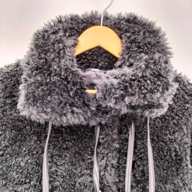 SORIN(ソリン) Synthetic Fur Lace-up Cardigan レディース 38【中古 