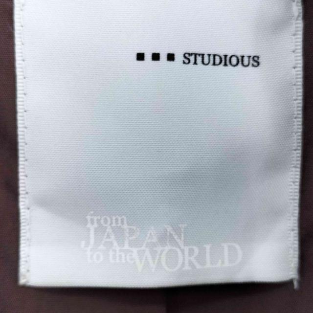 STUDIOUS(ステュディオス) ピッグレザー シングルジャケット メンズ JPN：L 【中古】【ブランド古着バズストア】