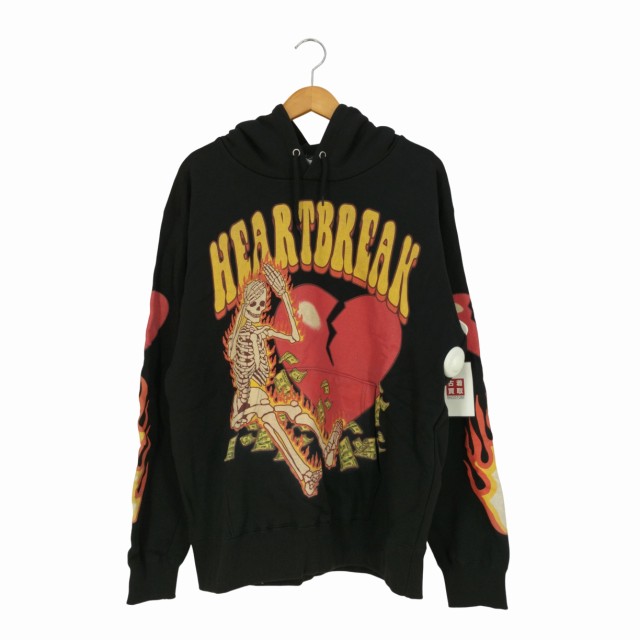 USED古着(ユーズドフルギ) {{SUGATA}} HEARTBREAK HOODIE プルオーバー