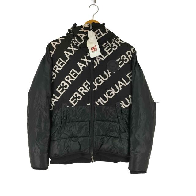 1piu1uguale3 RELAX(ウノピゥウノウグァーレトレリラックス) 総柄ロゴパテッドパーカー メンズ JPN：S 【中古】【ブランド古着バズストア】