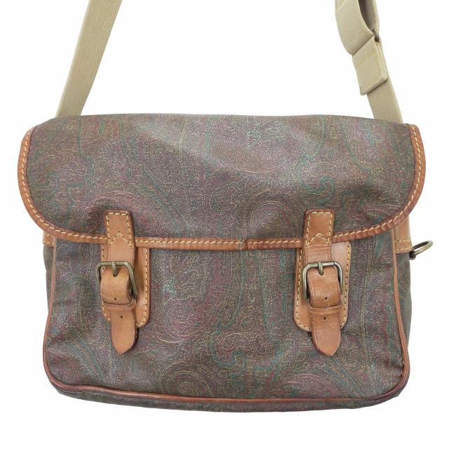 ETRO(エトロ) ペイズリー柄ショルダーバッグ メンズ  表記無【中古】【ブランド古着バズストア】の通販は 5,215円