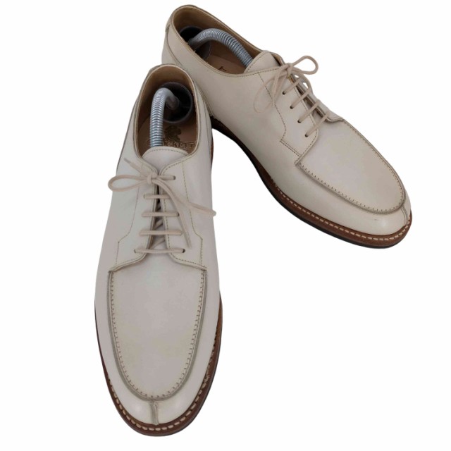 CROCKETT＆JONES(クロケットアンドジョーンズ) 別注 269292ラスト MORETON Uチップレザーシューズ メンズ 8E【中古】【ブランド古着バズ