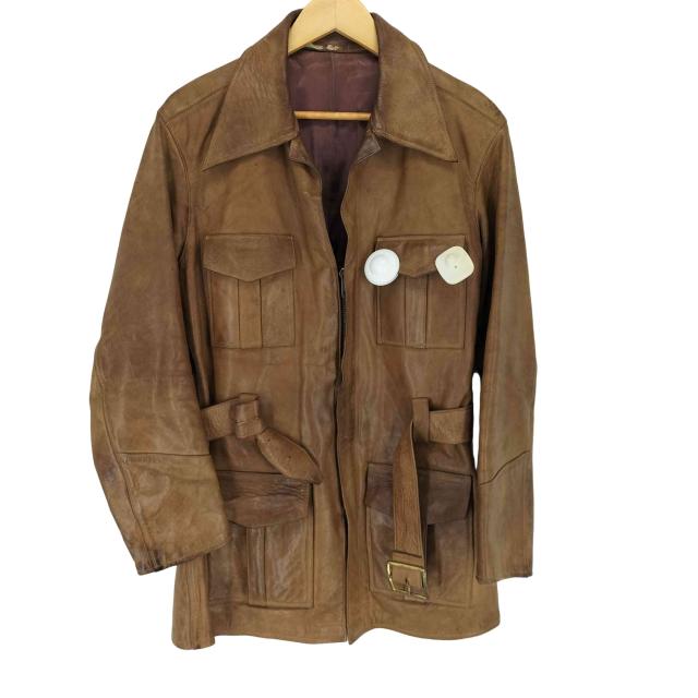 USED古着(ユーズドフルギ) 70s IDEALジップ レザーコート レディース JPN：M 【中古】【ブランド古着バズストア】の通販は