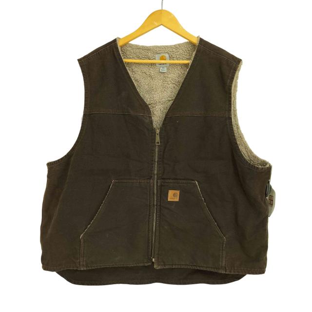 Carhartt(カーハート) / メキシコ製/ダック地/裏ボア/ベスト/2XL