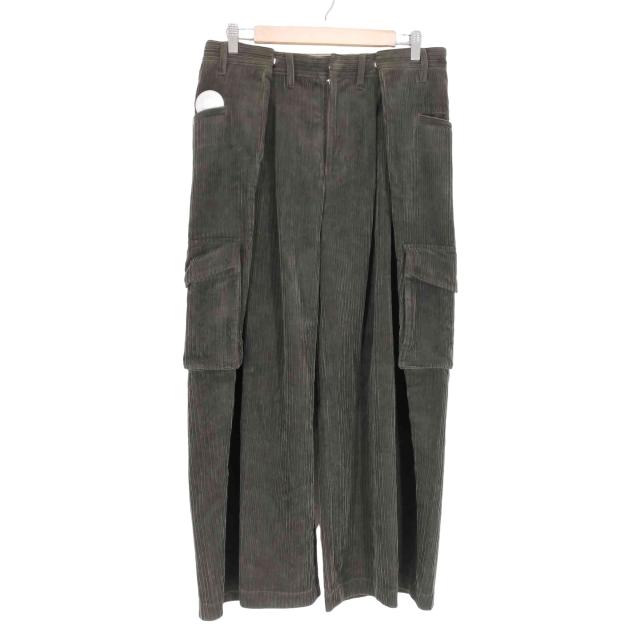 PARANOID(パラノイド) 24AW CORDUROY BIG TUCK CARGO PANTS メンズ 表記無 【中古】【ブランド古着バズストア】