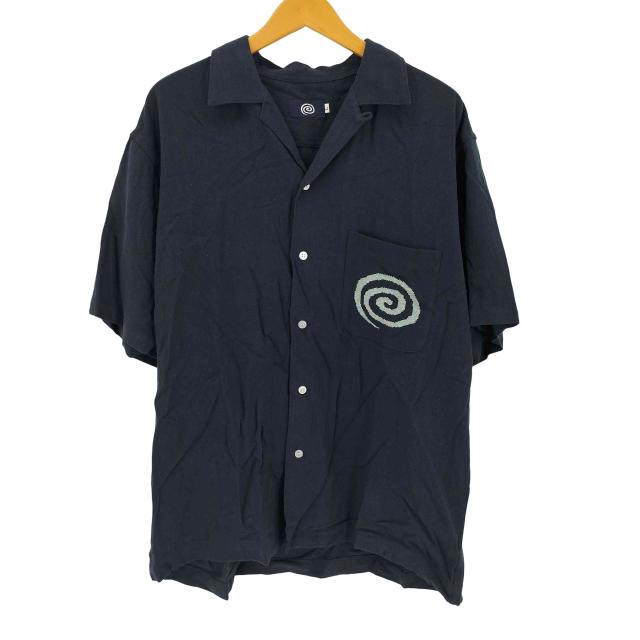 USED古着(ユーズドフルギ) {{SOL soonerorlater}} Open Collar S/S Shirt メンズ  L【中古】【ブランド古着バズストア】